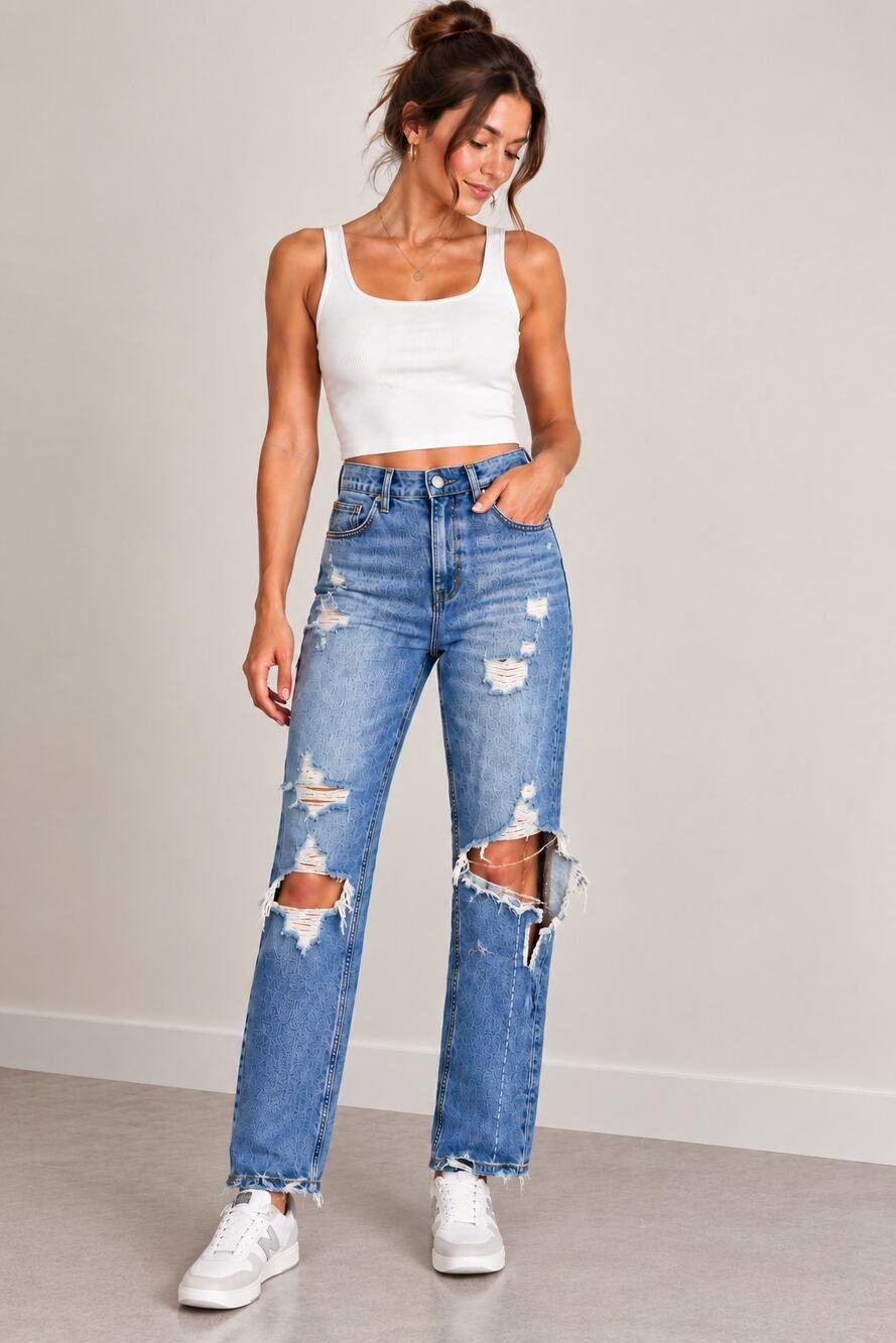 Free People We The Free East End Dusk Crvy Straight Shooter Denim Jeans Size 24